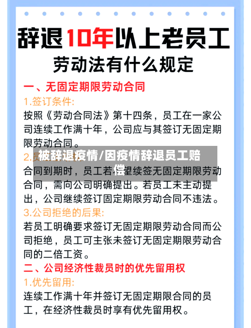 被辞退疫情/因疫情辞退员工赔偿