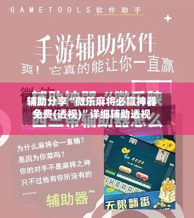 辅助分享“微乐麻将必赢神器免费(透视)	”详细辅助透视-第3张图片