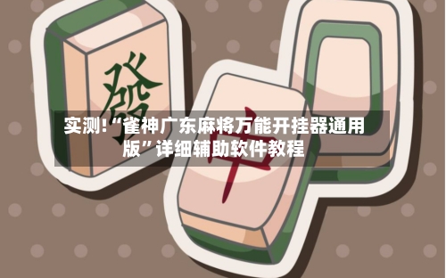 实测!“雀神广东麻将万能开挂器通用版	”详细辅助软件教程-第2张图片