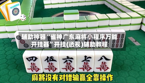 辅助神器“雀神广东麻将小程序万能开挂器”开挂(透视)辅助教程-第2张图片