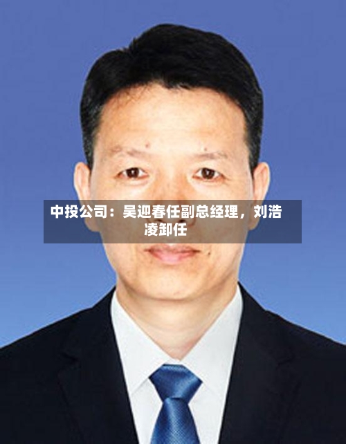 中投公司：吴迎春任副总经理，刘浩凌卸任-第3张图片