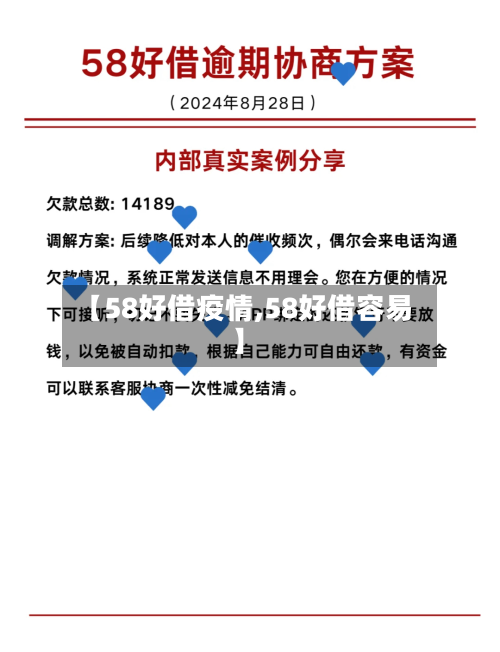 【58好借疫情,58好借容易】