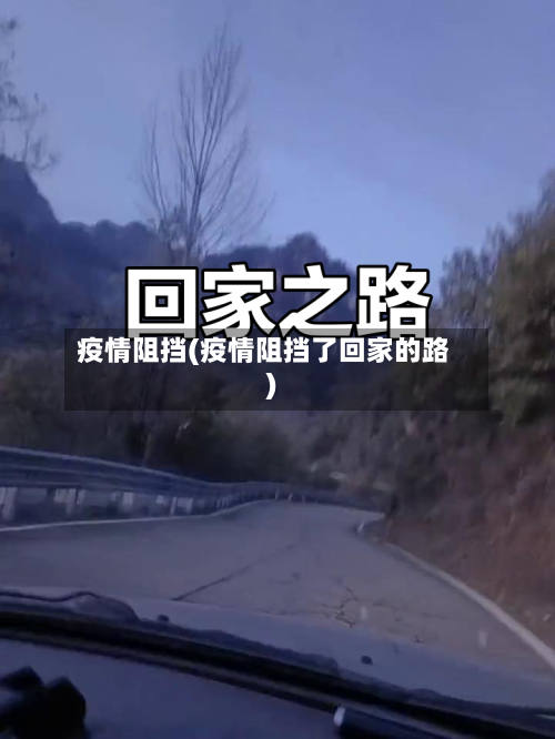 疫情阻挡(疫情阻挡了回家的路)-第2张图片