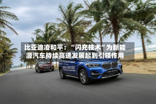 比亚迪凌和平：“闪充技术”为新能源汽车持续高速发展起到引领作用-第3张图片