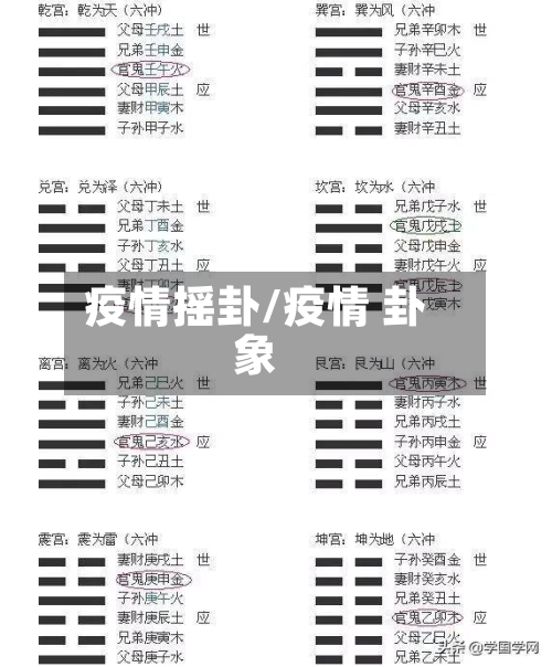 疫情摇卦/疫情 卦象-第3张图片
