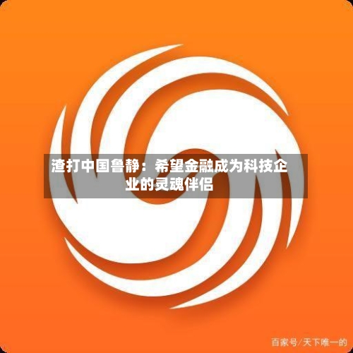 渣打中国鲁静:希望金融成为科技企业的灵魂伴侣-第2张图片