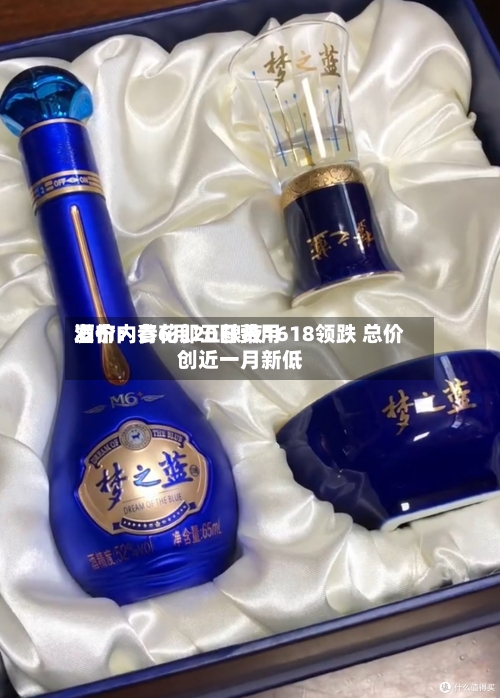 酒价内参6月20日费用发布：青花郎五粮液1618领跌 总价创近一月新低