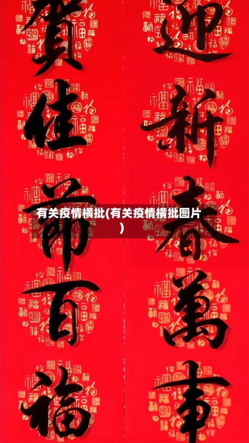 有关疫情横批(有关疫情横批图片)-第2张图片