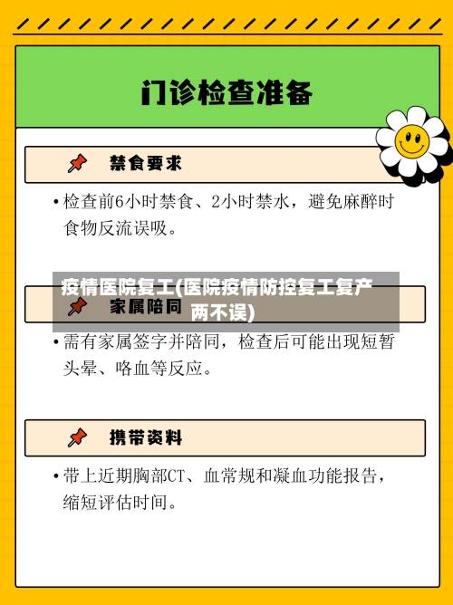 疫情医院复工(医院疫情防控复工复产两不误)