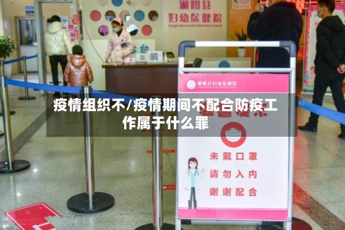 疫情组织不/疫情期间不配合防疫工作属于什么罪-第2张图片